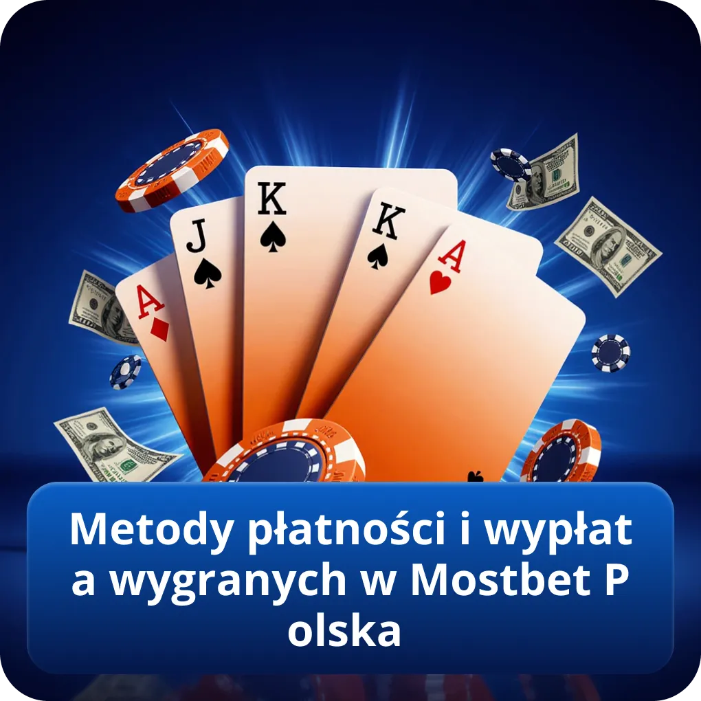 Metody płatności i wypłata wygranych w Mostbet Polska